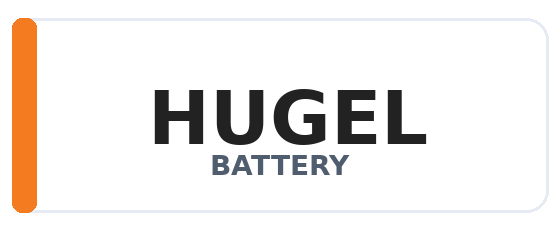 HUGEL akü logo
